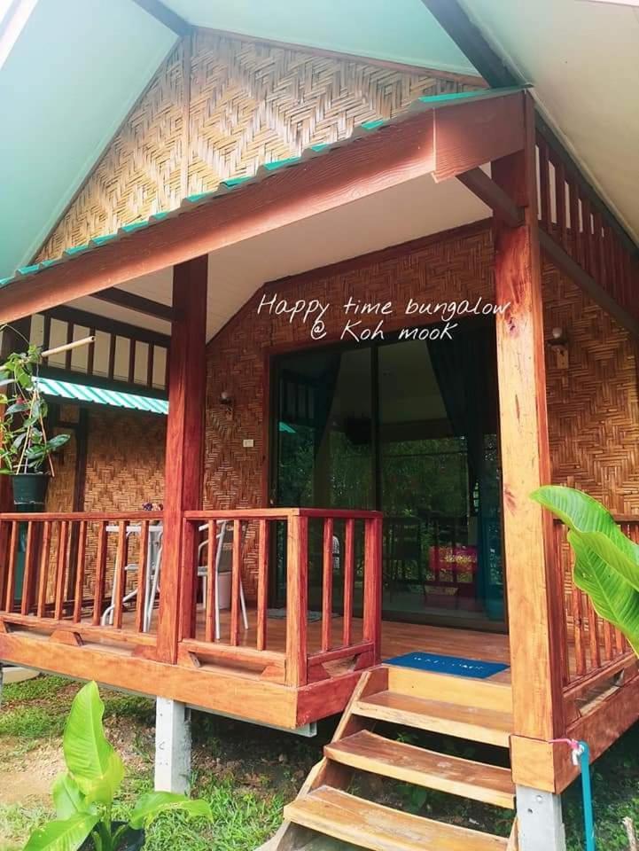 Kohmook Happy Time Bungalow Ko Mook Exterior photo